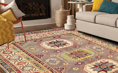 Facts about the Color Impact of Handmade Kazak Rugs on Viewers