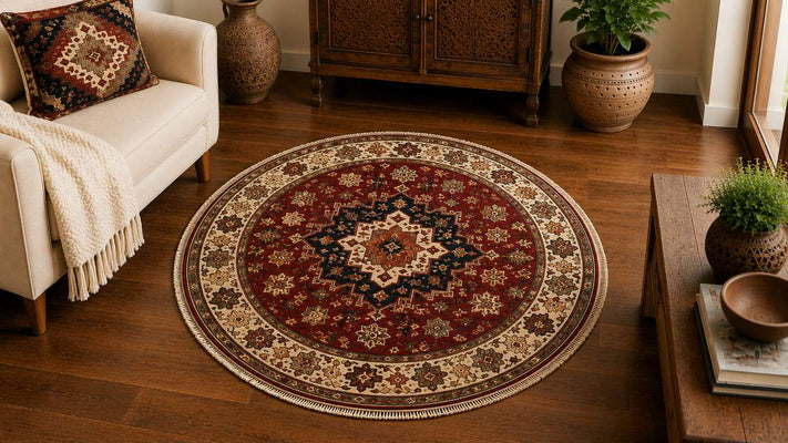3' x 3' (100x100cm) Handmade Square Rug