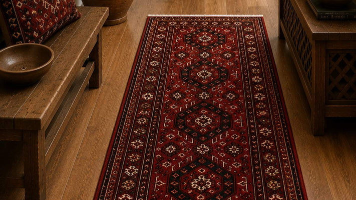 4' Runner (120cm) Handmade Runner Rug