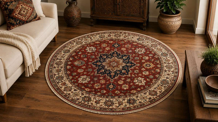 5' x 5' (150x150cm) Handmade Square Rug