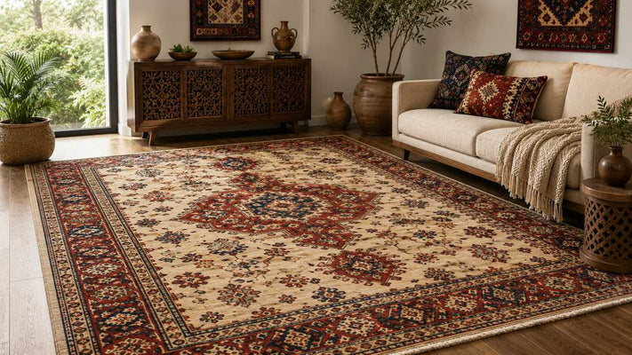 6' x 9' (180x275cm) Handmade Area Rug