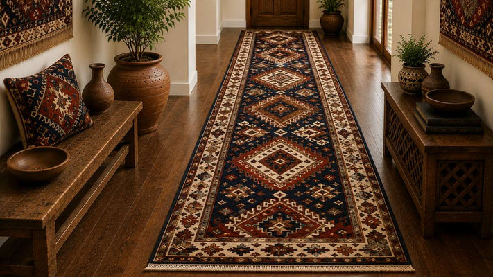 12' Runner (365cm) Handmade Runner Rug