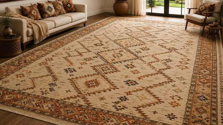 12' x 18' (365x550cm) Handmade Area Rug
