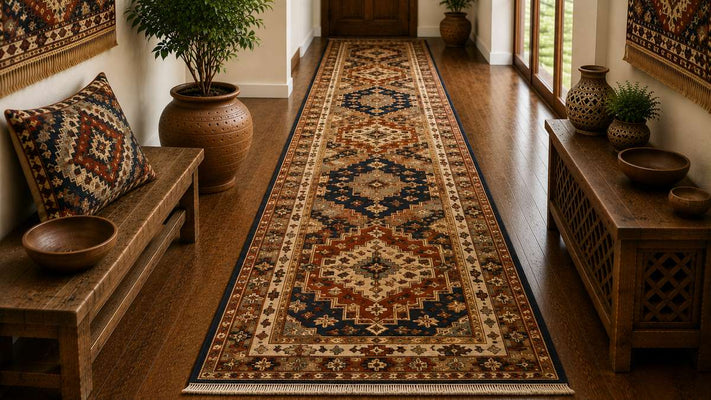 15' Runner (450cm) Handmade Runner Rug