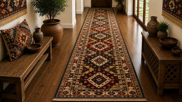 18' Runner (550cm) Handmade Runner Rug