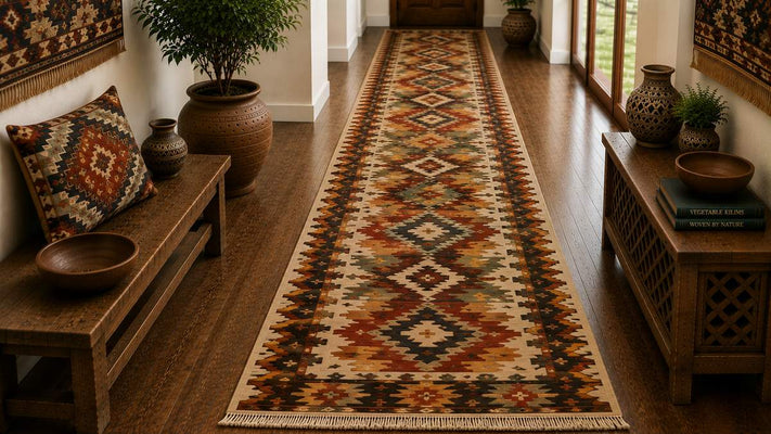 20' Runner (600cm) Handmade Runner Rug