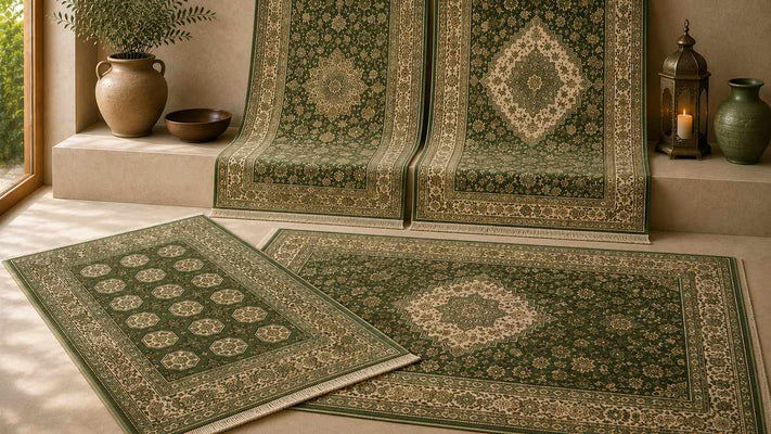 Green Rugs | Handmade Green Area Rugs