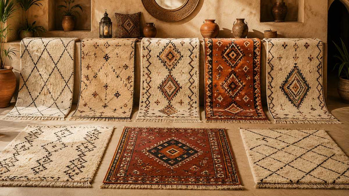 Moroccan Rugs | Handmade Berber-Style Wool Rugs