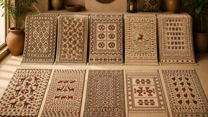 Natural Baluchi Rugs | Undyed Handmade Wool Rugs