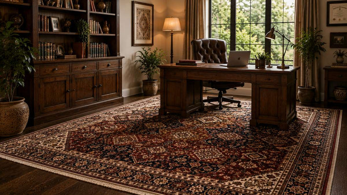 Office and Study Rugs | Handmade Rugs for Home Offices
