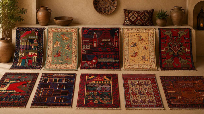 Pictorial Rugs | Handmade Figurative Storytelling Rugs