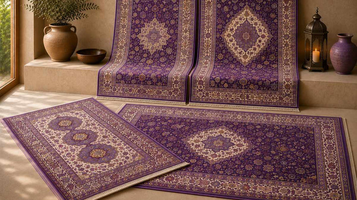 Purple Rugs | Handmade Purple Area Rugs