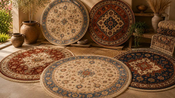 Round Rugs | Handmade Circular Area Rugs
