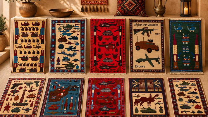 War Rugs | Handmade Afghan Pictorial Rugs