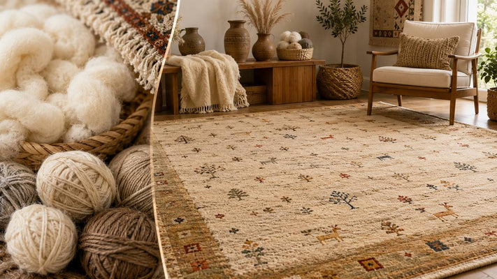 Wool Rugs | Handmade 100% Wool Area Rugs