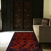 Baluchi Rug Handmade Multi Geometric 3x5 ft