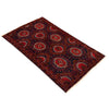 Baluchi Rug Handmade Multi Geometric 4x6 ft