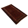 Baluchi Rug Handmade Multi Geometric 3x5 ft
