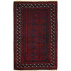 Baluchi Rug Handmade Multi Geometric 2x4 ft