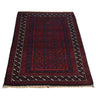 Baluchi Rug Handmade Multi Geometric 2x4 ft