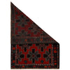 Baluchi Rug Handmade Multi Geometric 3x5 ft
