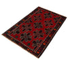 Baluchi Rug Handmade Multi Geometric 3x5 ft