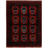 Baluchi Rug Handmade Multi Geometric 2x4 ft
