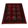 Baluchi Rug Handmade Multi Geometric 2x4 ft