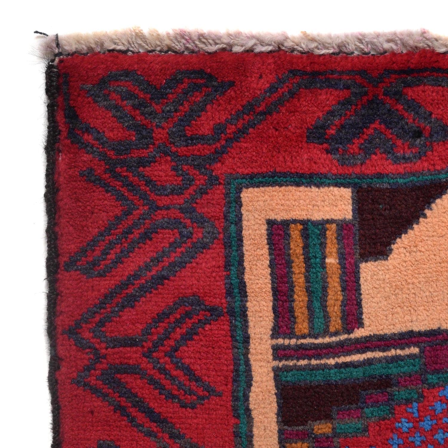 Pictorial Rug Handmade Multi Design