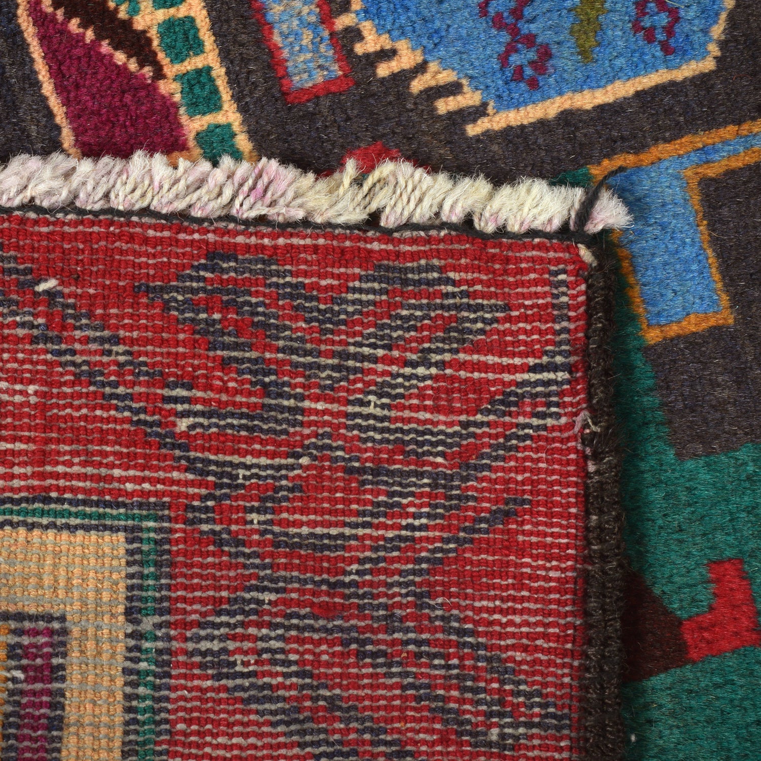 Pictorial Rug Handmade Multi Design