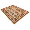 Kohistani Area Rug Handmade Beige Floral 5x8 ft