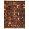 Kohistani Area Rug Handmade Multi Floral 7x10 ft