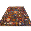 Kohistani Area Rug Handmade Multi Floral 7x10 ft