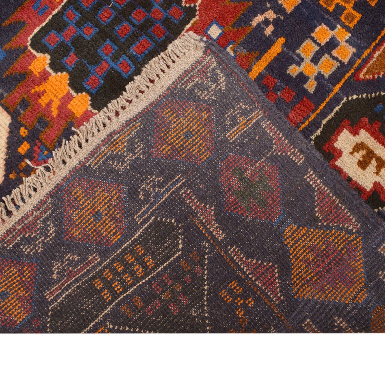 Kohistani Area Rug Handmade Multi Floral 7x10 ft