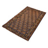 Baluchi Rug Handmade Multi Geometric 3x5 ft