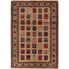 Baluchi Rug Handmade Tan Geometric 7x10 ft