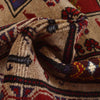 Baluchi Rug Handmade Tan Geometric 7x10 ft
