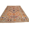 Kohistani Area Rug Handmade Tan Floral 7x10 ft
