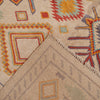 Kohistani Area Rug Handmade Tan Floral 7x10 ft