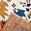Kohistani Area Rug Handmade Beige Floral 5x8 ft