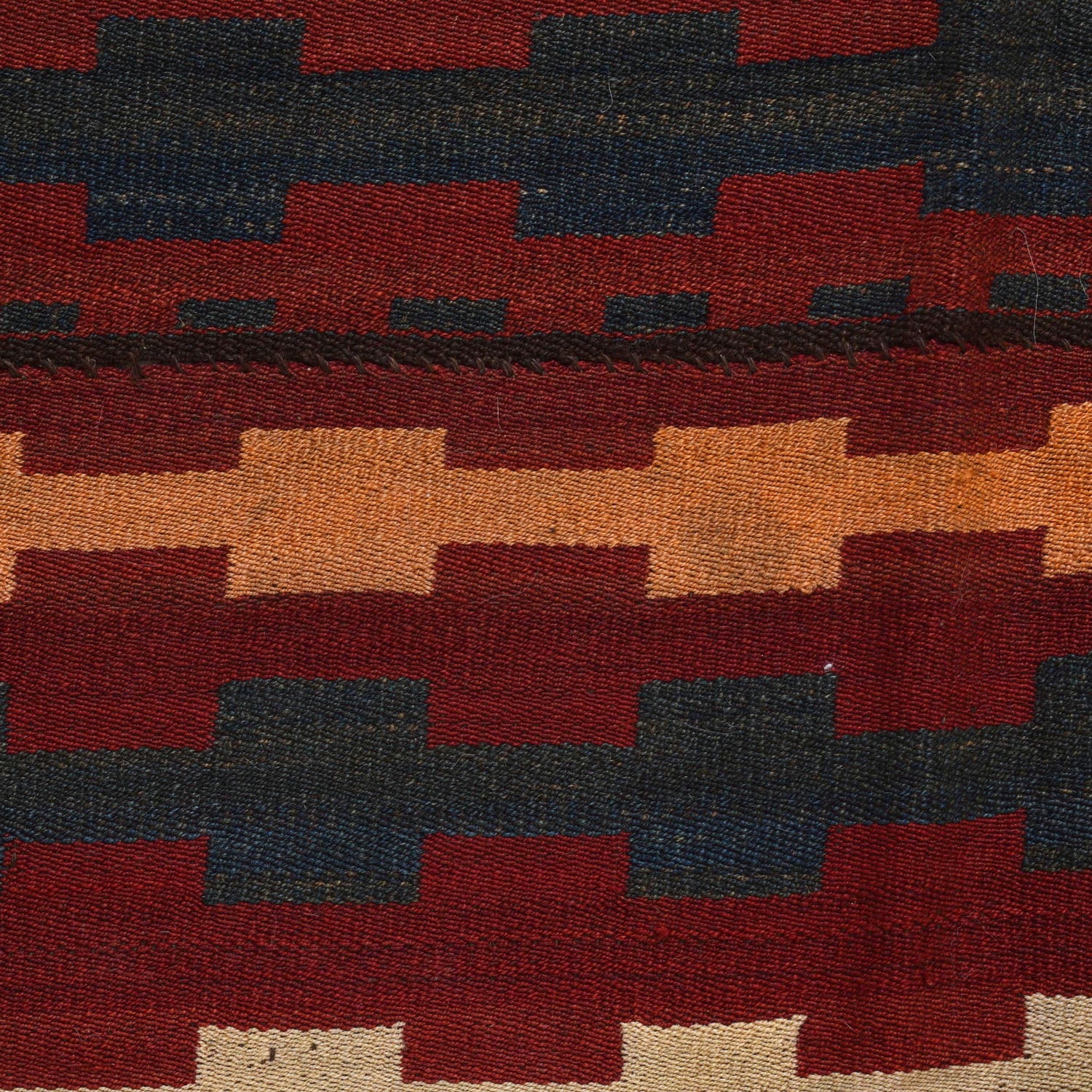 Maimana Kilim Area Rug Handmade Multi Floral 4x7 ft