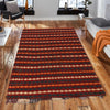 Maimana Kilim Area Rug Handmade Multi Floral 4x7 ft