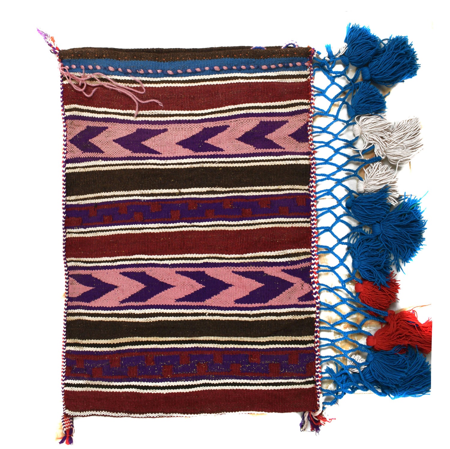 Balisht Area Rug Handmade Multi Geometric 2x3 ft