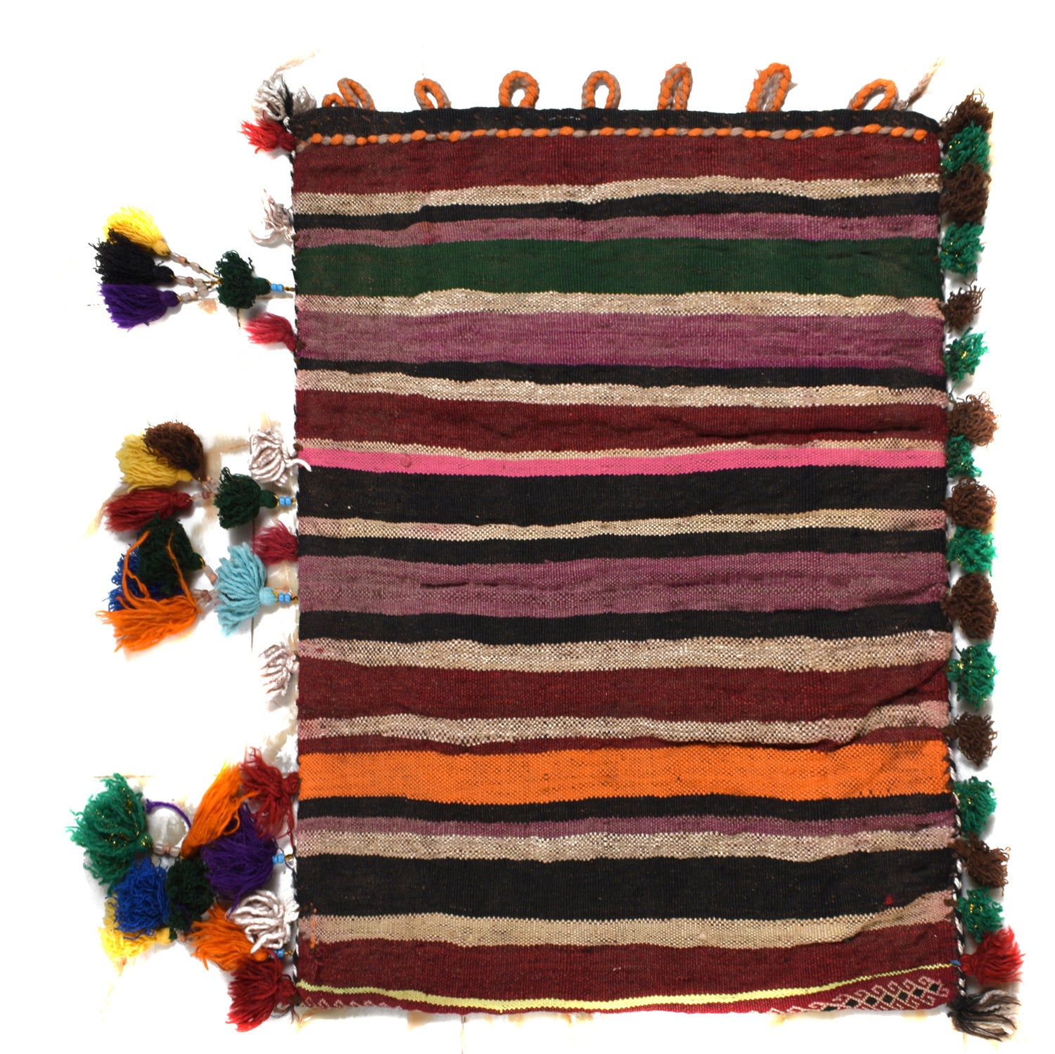 Balisht Area Rug Handmade Multi Geometric 2x3 ft
