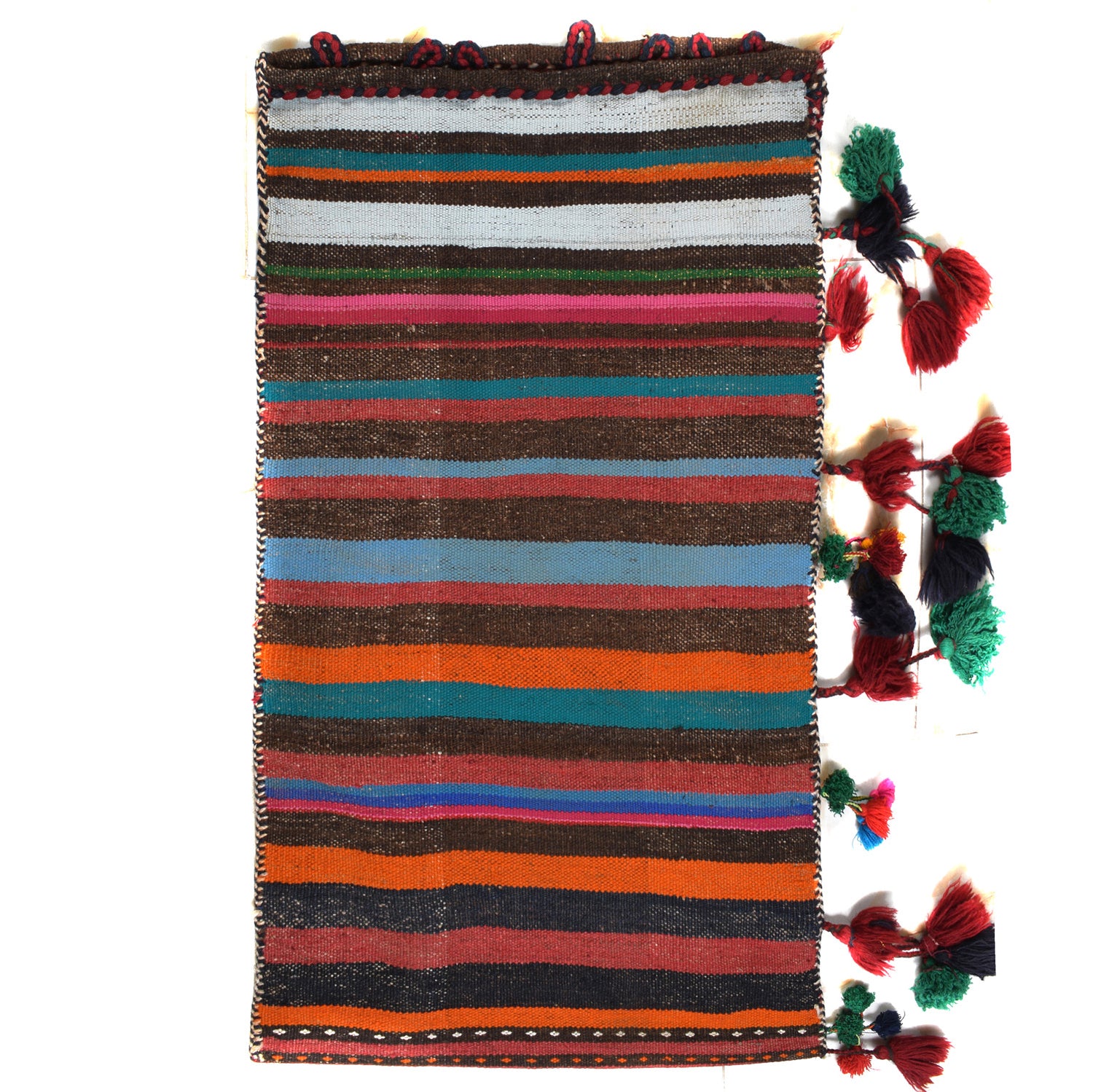 Balisht Area Rug Handmade Multi Geometric 2x3 ft