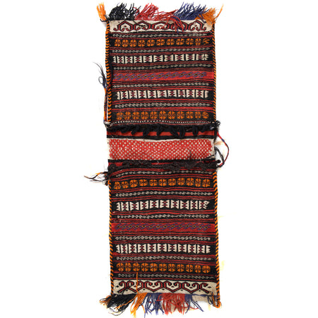 Saddle Bag Handmade Multi Floral 2x4 ft