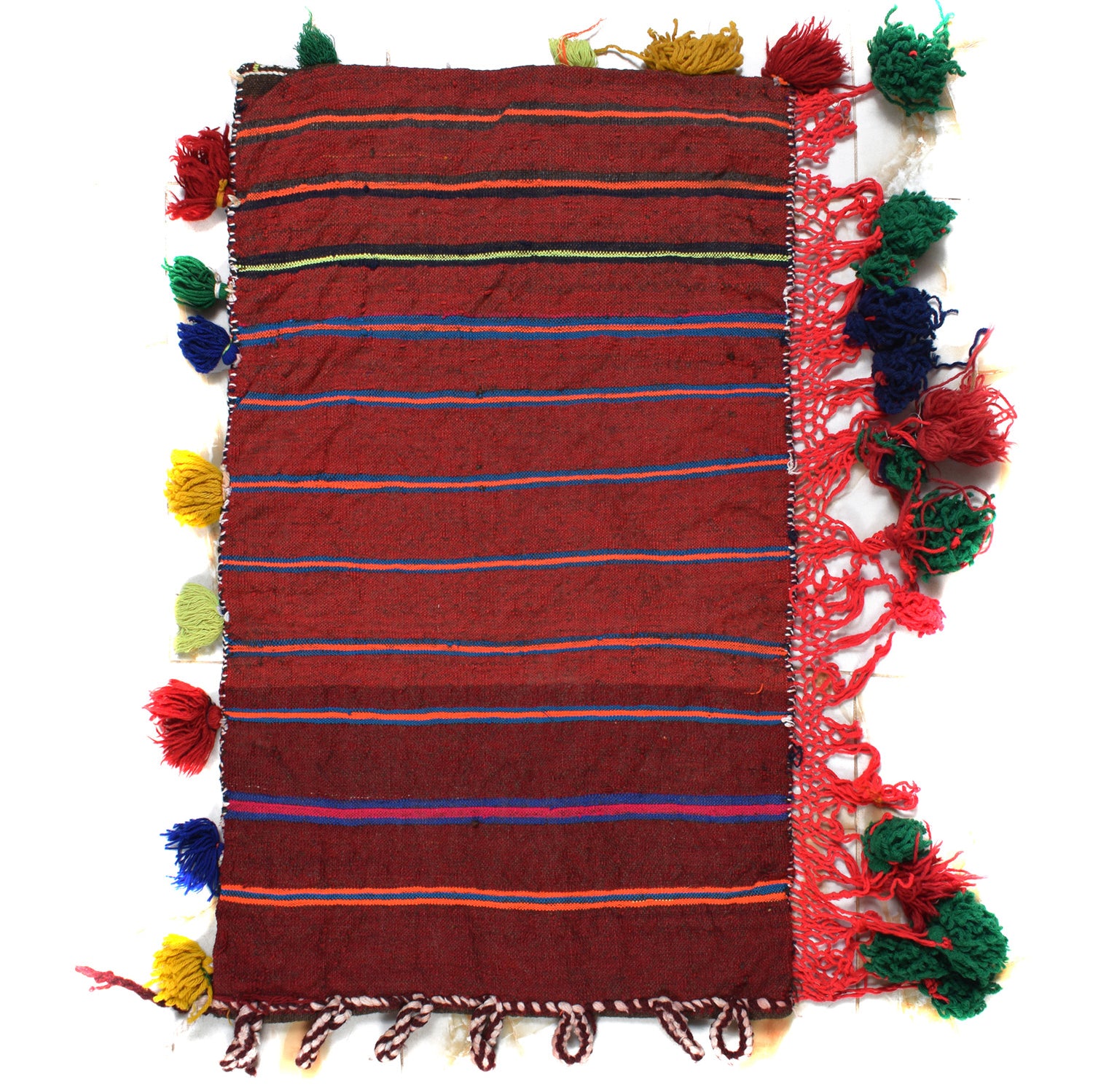 Balisht Area Rug Handmade Multi Geometric 2x3 ft