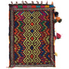 Balisht Area Rug Handmade Multi Geometric 2x3 ft