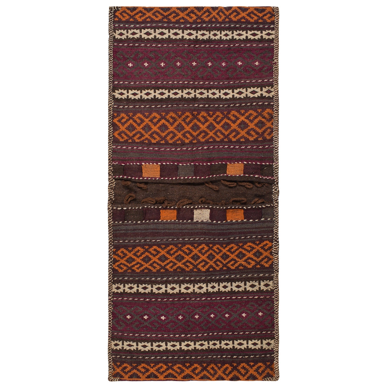 Saddle Bag Handmade Multi Floral 2x4 ft