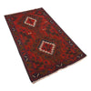 Baluchi Rug Handmade Multi Geometric 3x5 ft